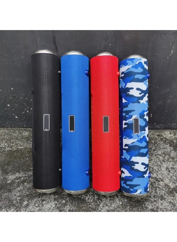 Sub speaker Bluetooth Sound Bar TV Speaker with Battery Charger and Wireless Subwoofer Support Bluetooth Connection USB Micro SD Card - Gaming Speaker Subwoofer Stereo Surround 3.5mm AUX Jack Powerful Bass for PC - Portable Easy to Carry Speakers for PC Travel TV Family Events - Wireless HiFi Long Range Desktop Speaker - Large Subwoofer Bluetooth Speaker - Image 4