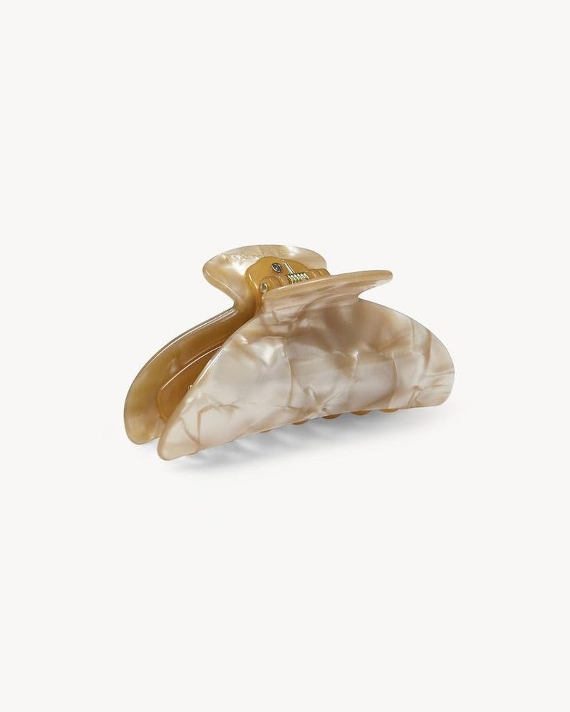 MACHETE Women Hair Clip Midi Heirloom Claw Clip, 3.5 inch Hair Clamp Fashion Hair Accessories (Sand Shell) - Image 2