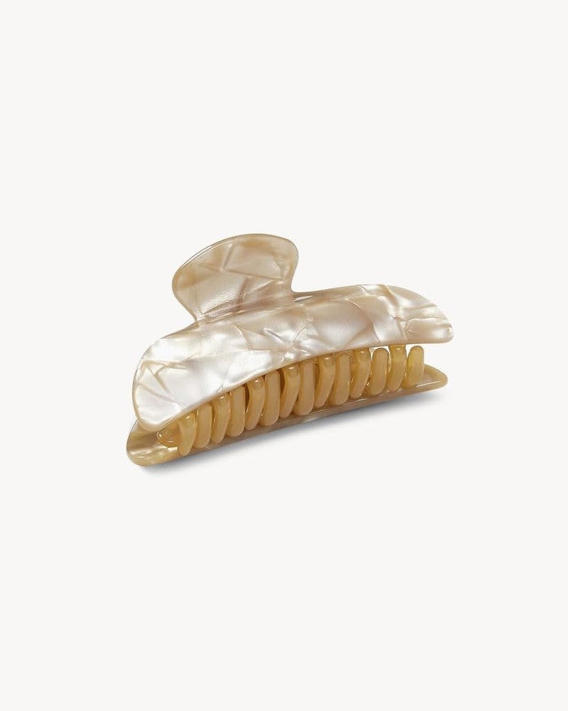 MACHETE Women Hair Clip Midi Heirloom Claw Clip, 3.5 inch Hair Clamp Fashion Hair Accessories (Sand Shell) - Image 3