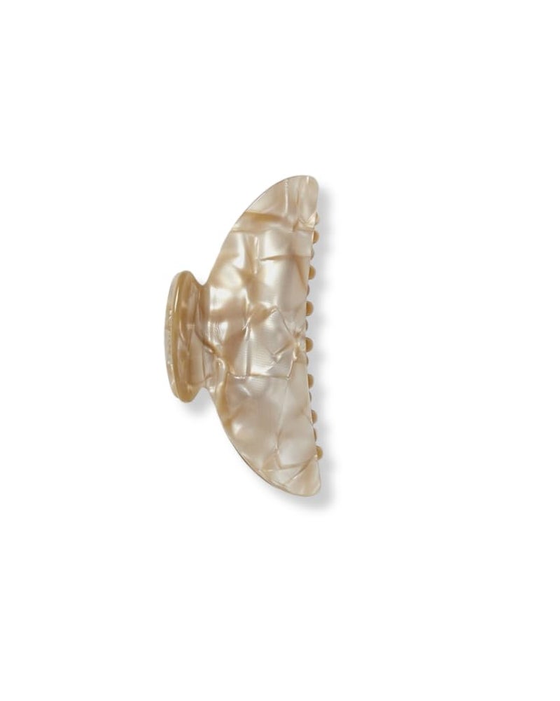 MACHETE Women Hair Clip Midi Heirloom Claw Clip, 3.5 inch Hair Clamp Fashion Hair Accessories (Sand Shell) - Image 1