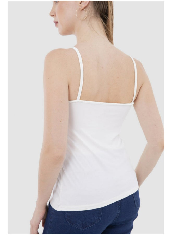 Carina - Viscose Sleeveless Tank Top - Image 1