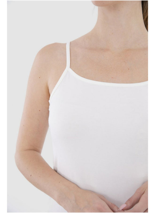 Carina - Viscose Sleeveless Tank Top - Image 1