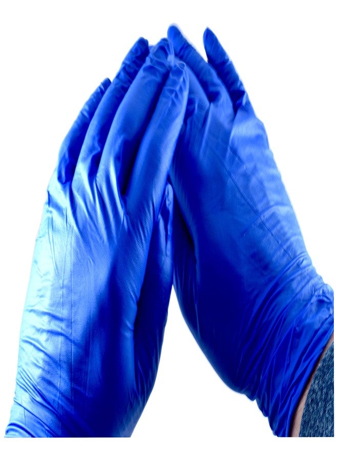 Black mamba Blue Mamba Super Strong Nitrile 100 Glove BOX (Extra Extra Large) - Image 4