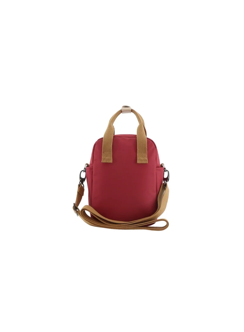 National Geographic Red National Geographic LEGEND Mini Utility Bag Red For Men and Women, Durable Water Resistant Multi Function Casual Maroon Shoulder Bag/Lunch Box Bag With Top Handle/Removable Strap  | Best Price UAE
