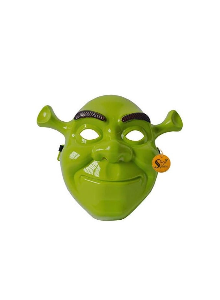 Vitacelli Green Mask Natural Latex Film Sherk Masks Full Face Breathable Fashion Party Dress for Funny Picture Props  - Image 4