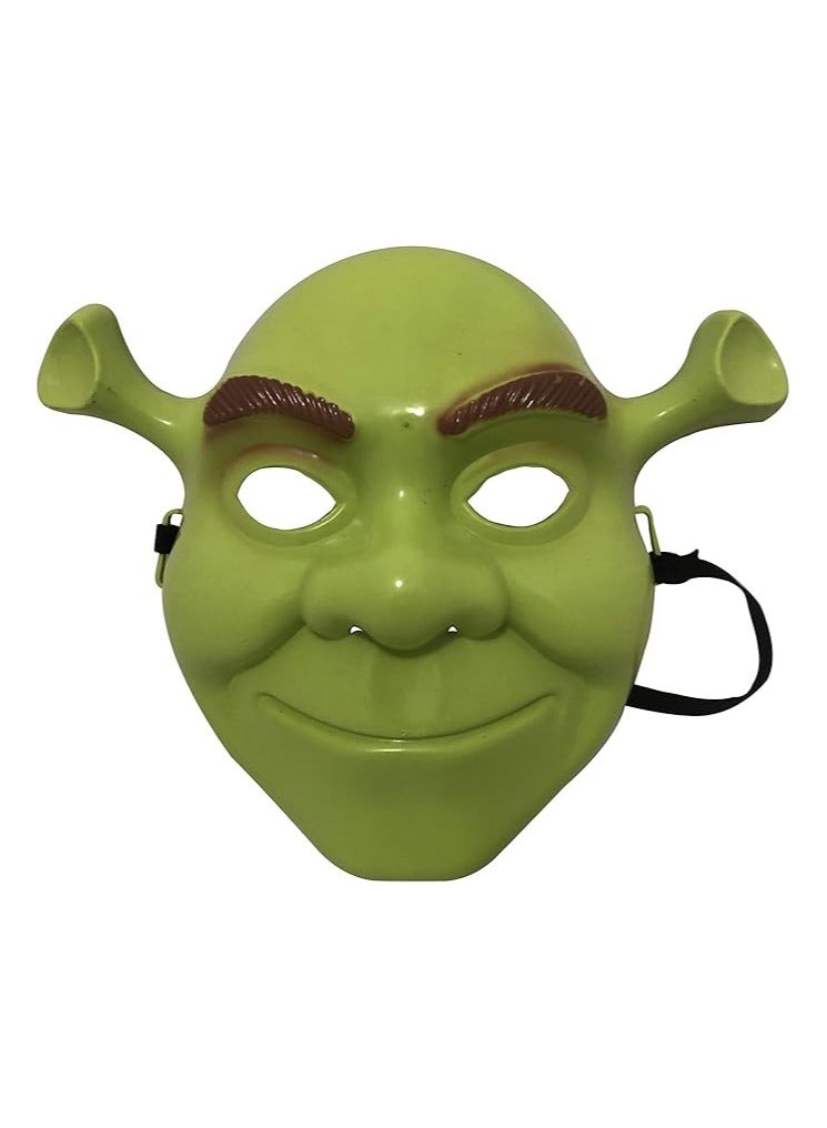Vitacelli Green Mask Natural Latex Film Sherk Masks Full Face Breathable Fashion Party Dress for Funny Picture Props  - Image 5