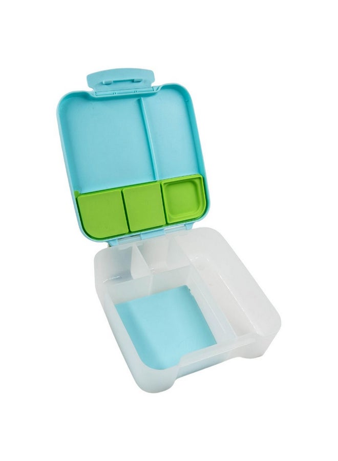 TINY WHEEL 5-Compartment Meal Magic Baby Lunch Box Teal and Green 6.5 x 0.35 x 20.5 cm 8070 - Image 4