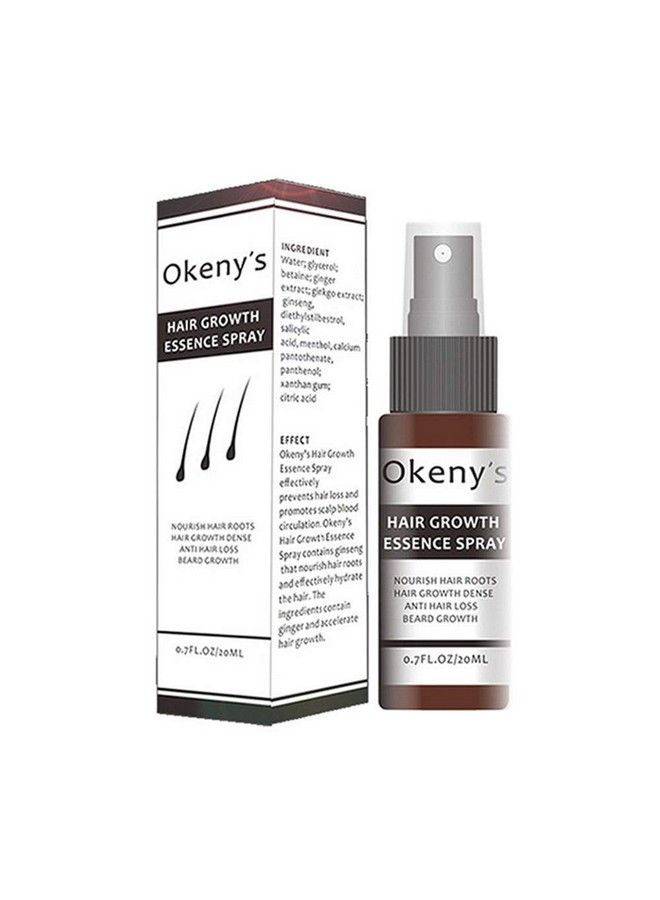Hair Growth Essence Spray Anti Hair Loss Hair Serum Ginger Hair Growth Serum Spray Natural Hair Growth Accelerator For Stronger Thicker Longer Hair Hair Serum For Hair Growth And Thickening