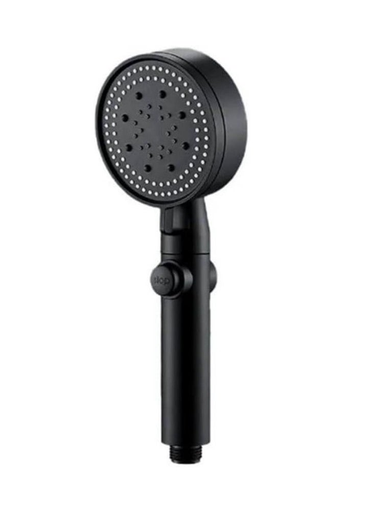 Generic - Turbo Shower Head High-Pressure Handheld Showerhead - Adjustable Water-Saving High-Pressure Turbo Showerhead with 5 Modes and Easy On/Off Button - Handheld Shower Head for Bathroom. - Image 1