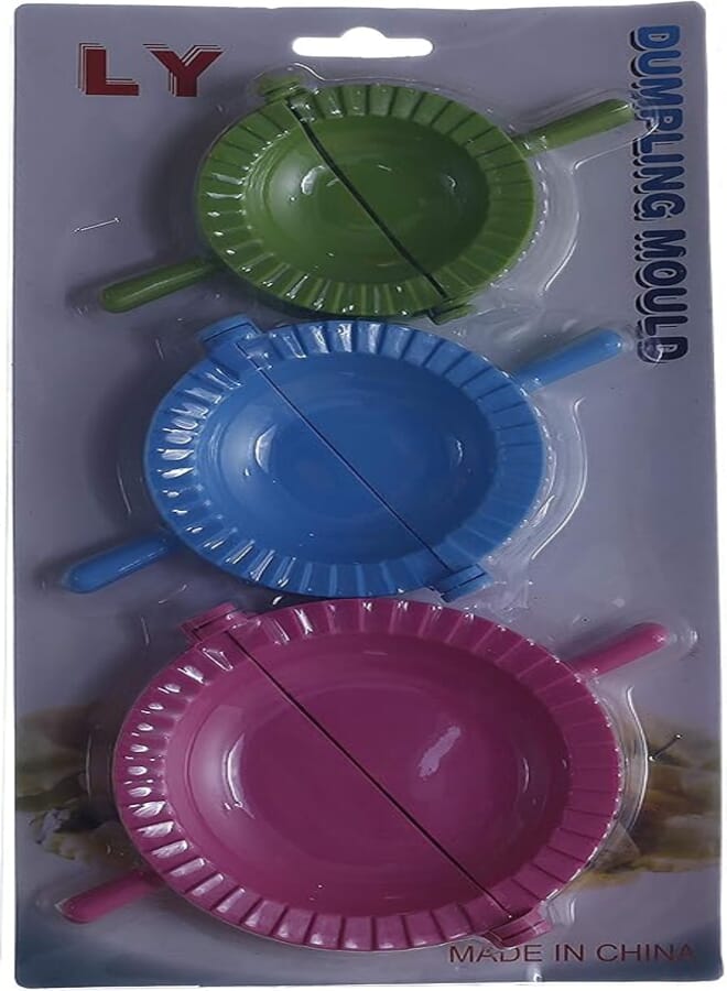 LY Pastry Cutter Set 3 Pieces- Multicolor