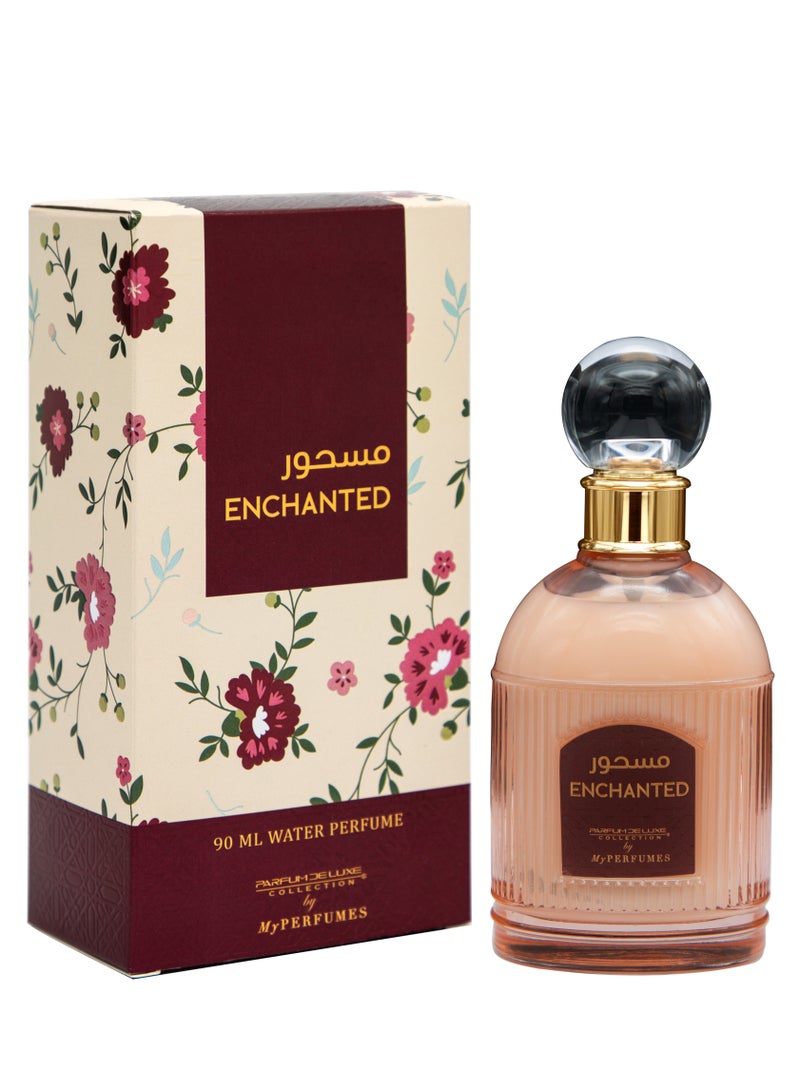 My Perfumes ENCHANTED from PARFUM DELUXE Non Alcoholic Halal Perfume for Men and Women 90ml Long Lasting and Alcohol Free - Image 1