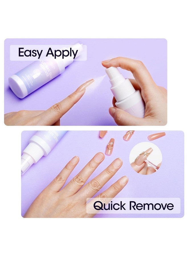 Gellen Nail Glue Remover 60Ml Nail Glue Remover For Press On Nails Easy Remove Solid Nail Glue Gel On Fake Nail Tips Not For Gelbase Glue Or Gel Nail Polish - Image 5