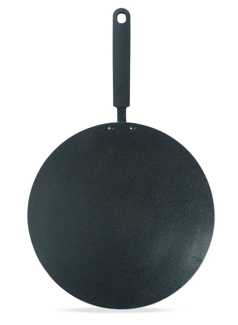 Homeway Nonstick Concave Tawa 30cm - Induction & Gas Stove Compatible, Premium Nonstick Cookware for Easy Cooking - Image 1