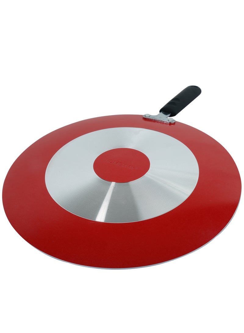 Homeway Nonstick Concave Tawa 30cm - Induction & Gas Stove Compatible, Premium Nonstick Cookware for Easy Cooking - Image 2