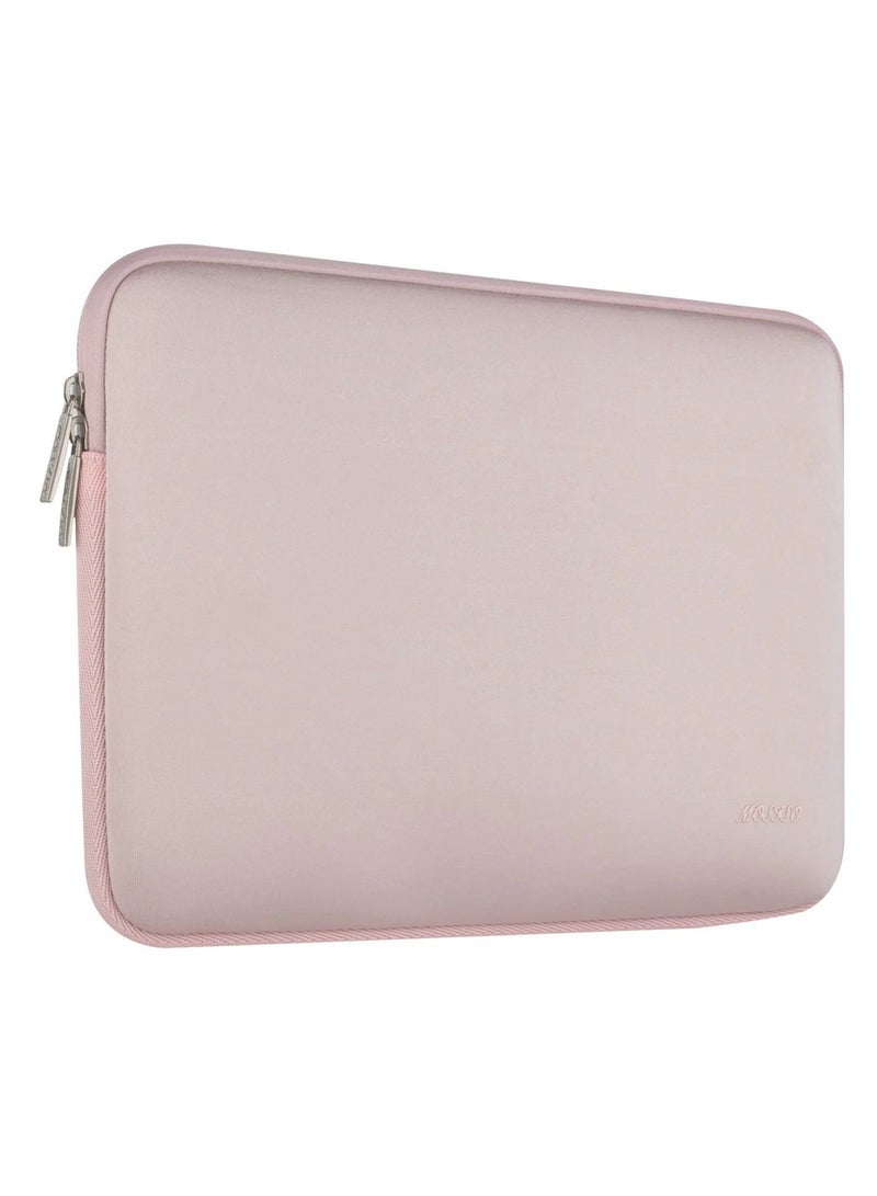 موسيسو حقيبة موسيسو متوافقة مع ماك بوك اير 13  انش، حقيبة من النيوبرين مع حافظة صغيرة، وردي - Image 2