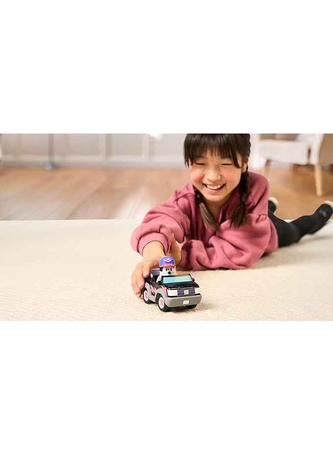 بلوي لعبة بلووي S13 مركبة أساسية – سيارة توصيل البيتزا مع شخصيات بيتزا جيرلز ومفن | دمى قابلة للجمع بحجم 2.5 بوصة | لعبة للأطفال لتنمية الخيال - Image 2