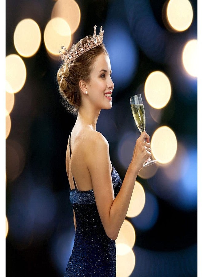 AOPRIE Crown for Women Gold Queen Crowns and Tiaras for Girls Hair Accessories for Birthday Wedding Prom Bridal Party Pageant Photography Costume Halloween Christmas Gifts… - Image 3