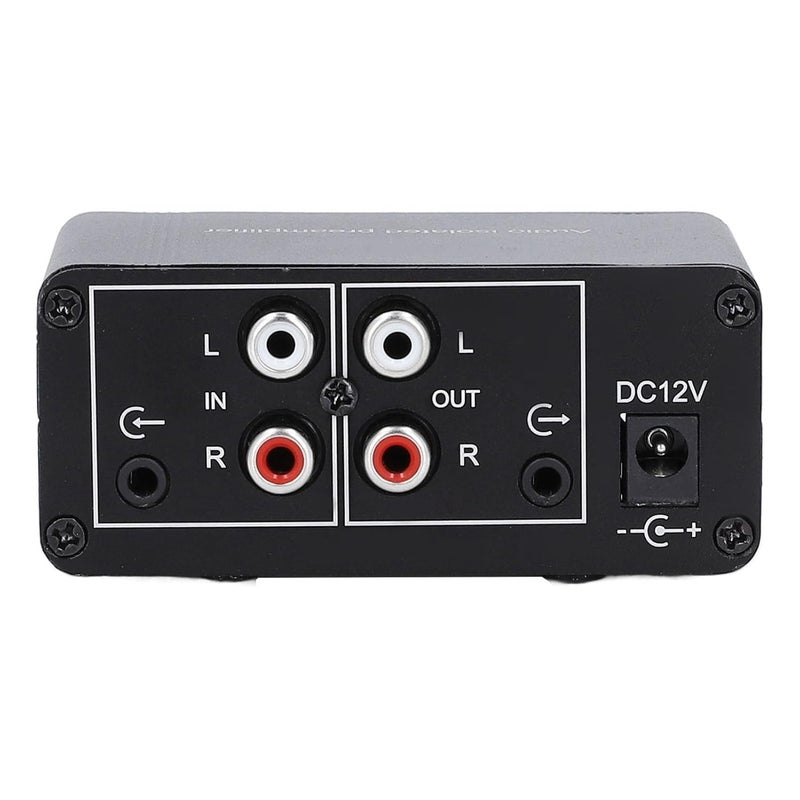 Dual Channel Audio Preamplifier with 20dB Gain NE5532 Op Amp Isolation Amplifier - Image 2