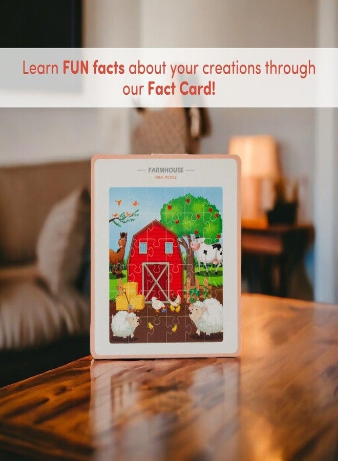 Mittimate Farm House Jigsaw Puzzle Game for Kids Age 4 to 6 Old I 36 Pieces Puzzle Toy I Birthday Gift for Children - Image 3
