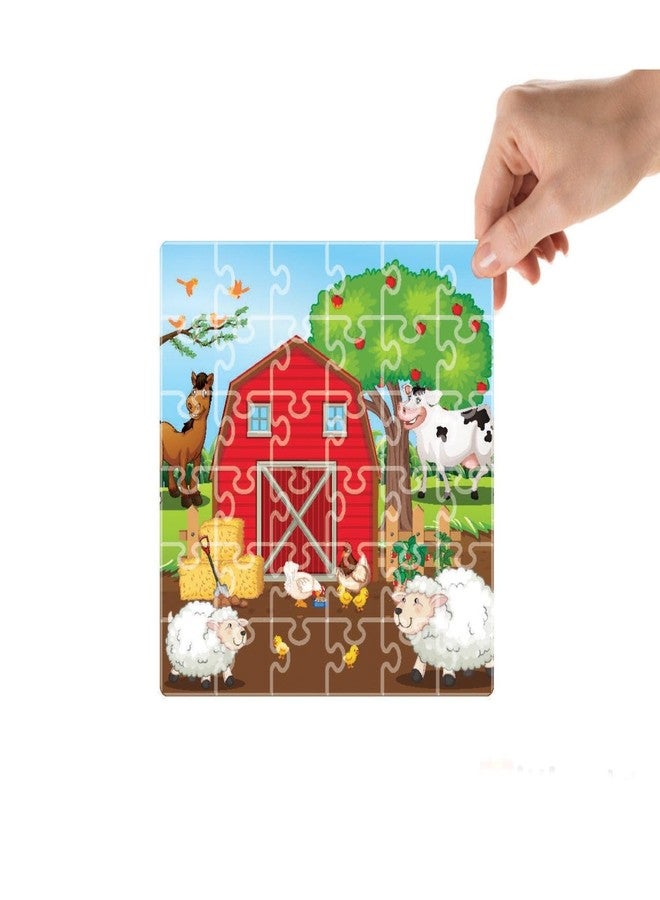 Mittimate Farm House Jigsaw Puzzle Game for Kids Age 4 to 6 Old I 36 Pieces Puzzle Toy I Birthday Gift for Children - Image 1