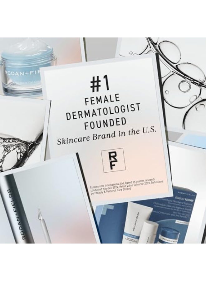 Rodan Fields REDEFINE AMP MD System Includes DermaRoller Hydrating Intensive Renewing Serum Skincare Set with Vitamin A Beauty Tools - Image 3