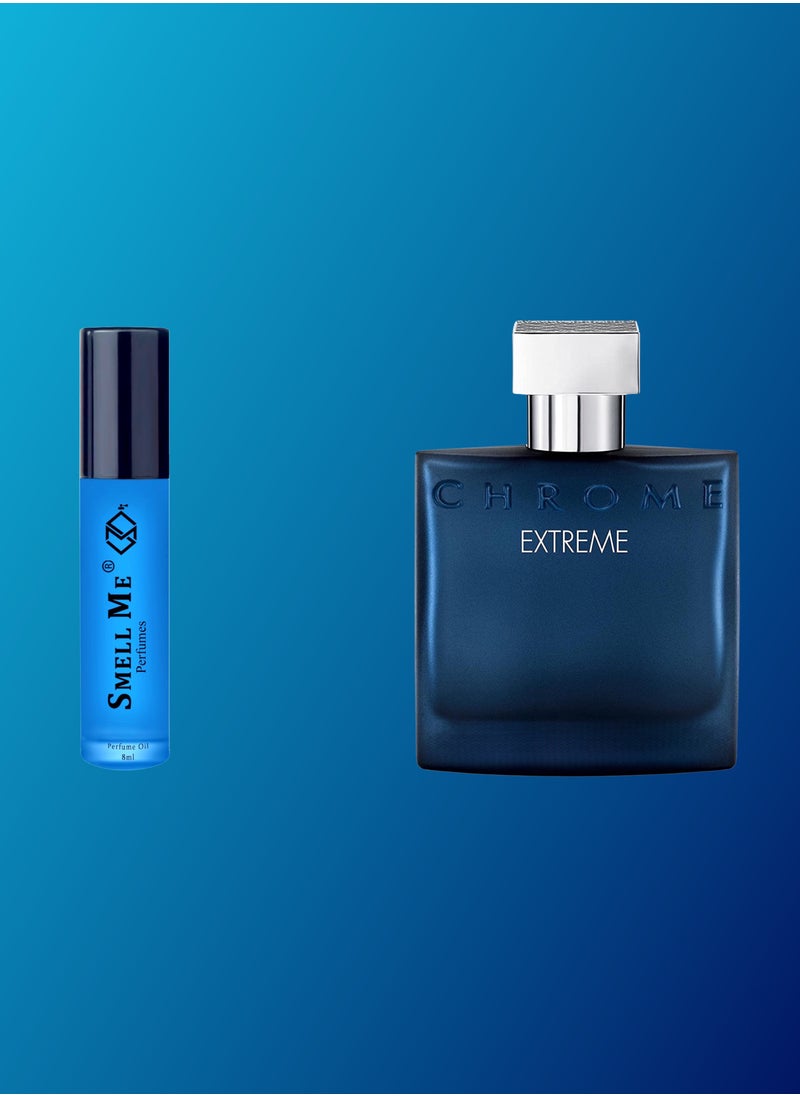 سميل مي - زيت عطري سميل مي 130 عطر فرنسي برائحة تدوم طويلاً 8 مل نوع أزرو كروم إكستريم - Image 1