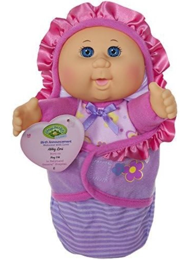 Cabbage Patch Kids Official, Newborn Baby Doll Girl - Comes with Swaddle Blanket and Unique Adoption Birth Announcement - Image 1