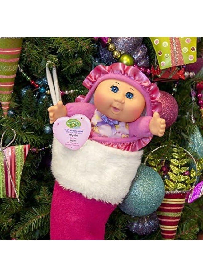 Cabbage Patch Kids Official, Newborn Baby Doll Girl - Comes with Swaddle Blanket and Unique Adoption Birth Announcement - Image 3
