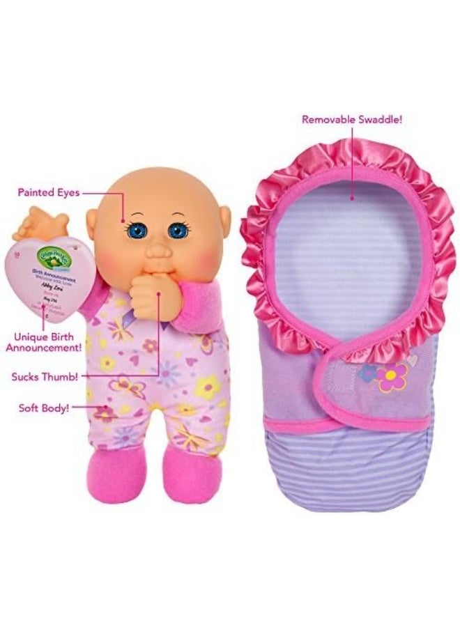 Cabbage Patch Kids Official, Newborn Baby Doll Girl - Comes with Swaddle Blanket and Unique Adoption Birth Announcement - Image 2