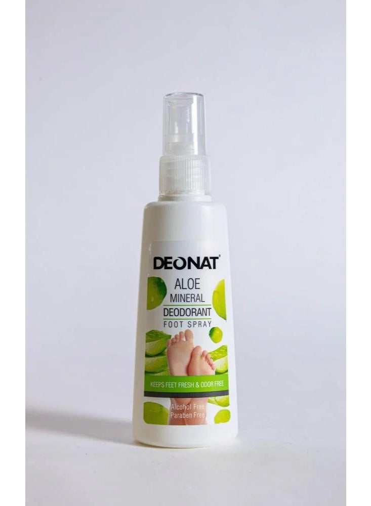 ديونات بخاخ مزيل عرق طبيعي للاقدام بالصبار - 100مل