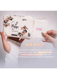 Freeya Panty Liners (30 Pads) - Daily Freshness - Cotton Ultra Thin Breathable Velvety Liners  - Image 2