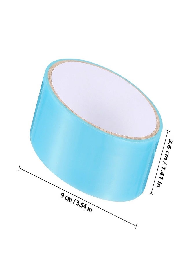 VICASKY 6 Rolls Pearlescent Colored Adhesive Sticky Ball Tapes for DIY Crafts Decorative Wide Tape in Vibrant Colors Lightweight and Portable for Scrapbooking - Image 2