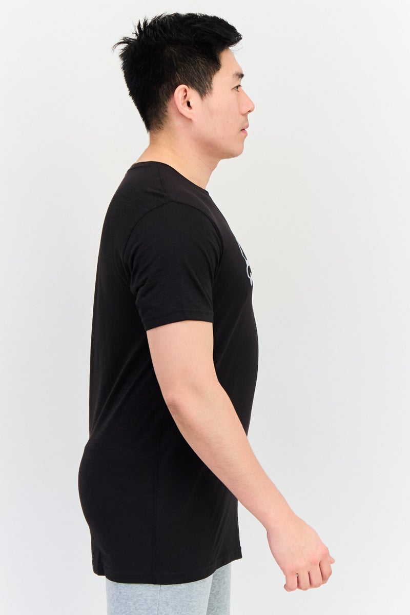 PUMA تي شيرت تدريب قصير الأكمام للرجال، رياضي، أسود - Image 2