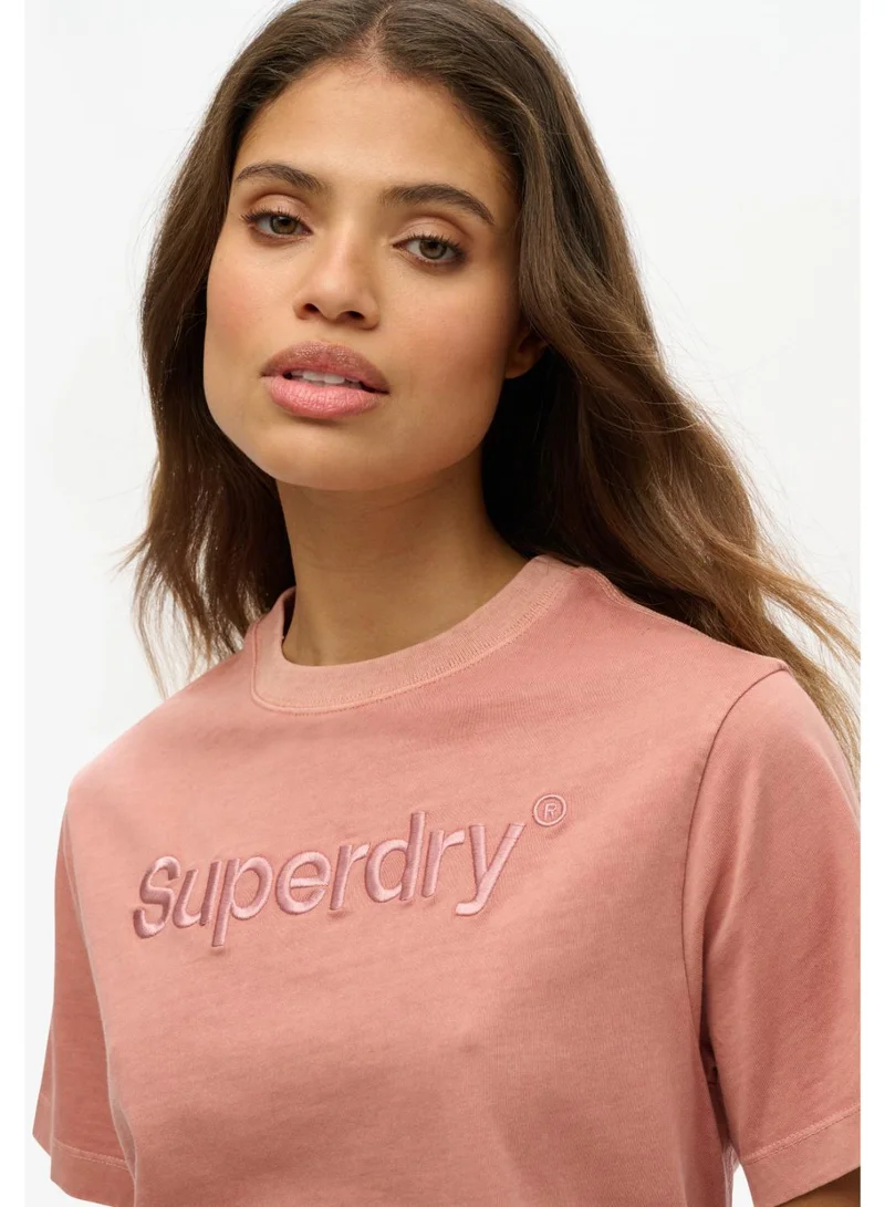 Superdry Emb Core Logo Boxy Loose Tee
