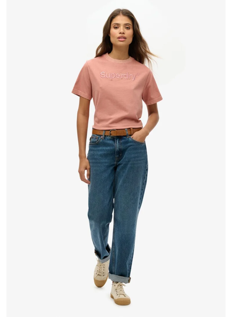 Superdry Emb Core Logo Boxy Loose Tee
