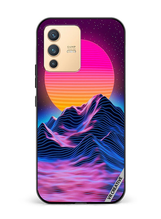 VR CREATIVE Protective Case Cover For Vivo V23 5G Nature Design Multicolour - Image 1