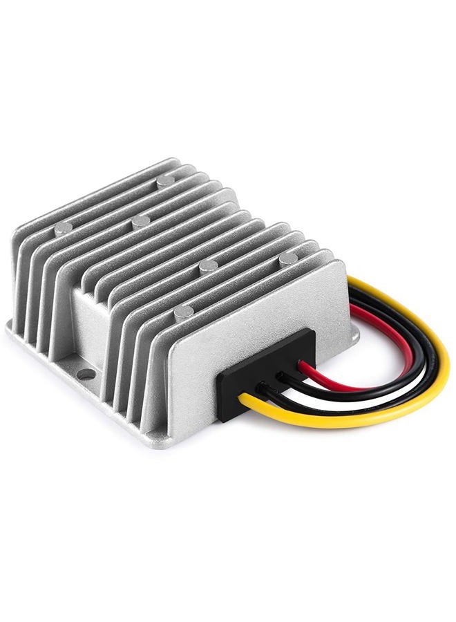 QEBIDUM 24V to 12V Converter, Voltage Regulator Reducer, Output 20A 240W DC Buck Converter Non-Isolated Step Down DC-DC Waterproof Converter Module Power Supply Transformer for Golf Cart Club Car - Image 1