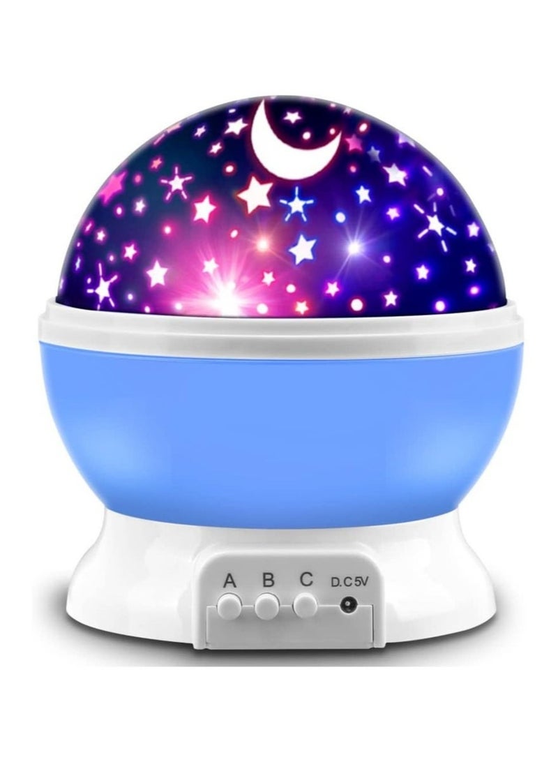 أباجورة رومانسية سكاي ستار ماستر بإضاءة نجوم ليد ‏USB لغرفة نوم الأطفال هدية مثالية للأعياد وحفلات عيد الميلاد متعددة الألوان - Image 1