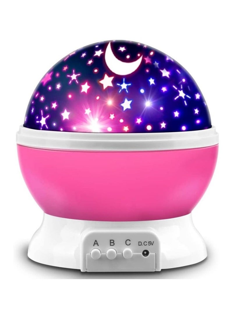 أباجورة رومانسية سكاي ستار ماستر بإضاءة نجوم ليد ‏USB لغرفة نوم الأطفال هدية مثالية للأعياد وحفلات عيد الميلاد متعددة الألوان - Image 3