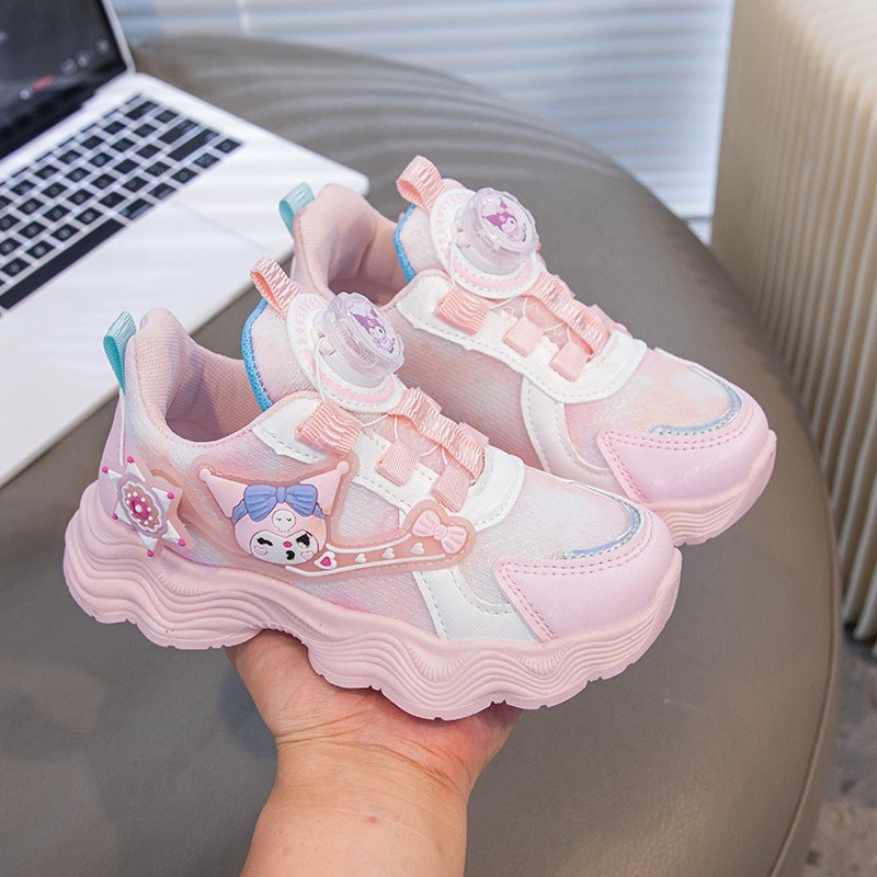 Children's Non-Slip Fleece-Lined Sneakers – Warm Autumn Shoes for Girls - Image 5