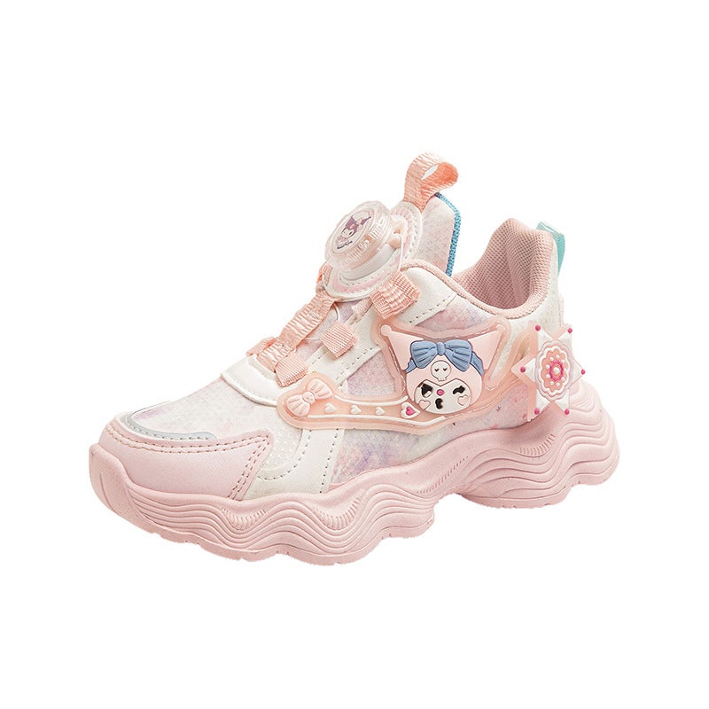 Children's Non-Slip Fleece-Lined Sneakers – Warm Autumn Shoes for Girls - Image 3