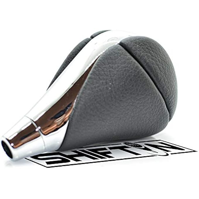 Unity Black Leather Chrome Gear Shift Knob Stick Shifter for Lexus ES300h ES350 GS300 GS350 GS430 GS450h GS460 isF IS250 IS300 IS350 LS460 LS600h RX350 RX450h Black LeatherChrome - Image 4