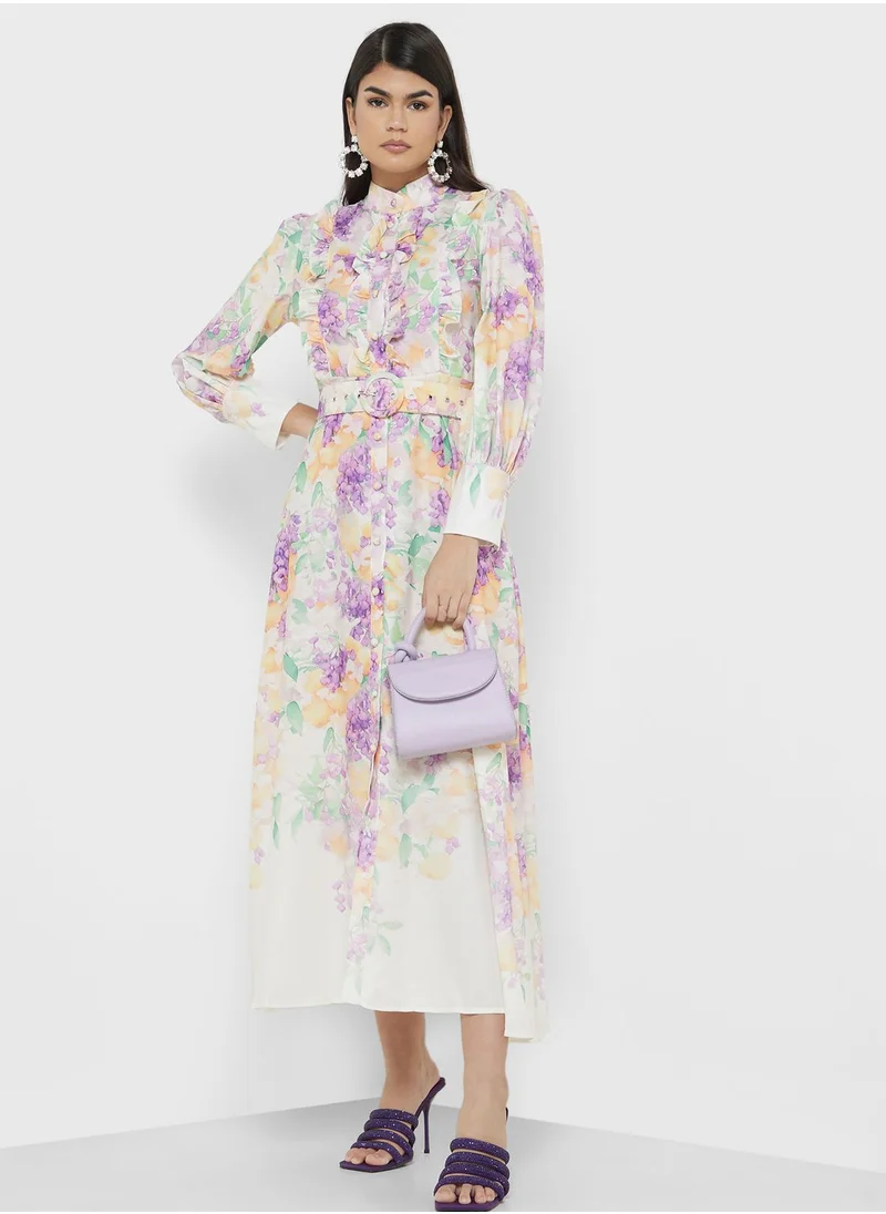 ELLA Floral Print Dress