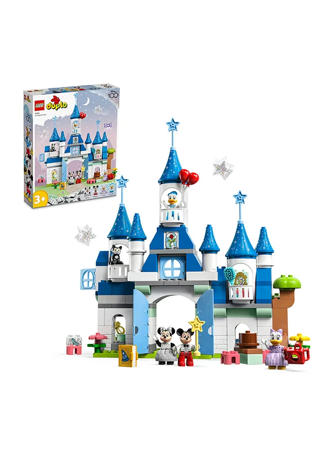 LEGO DUPLO ǀ Disney 3in1 Magical Castle 10998 Building Toy Set for Family Group Play; Toddlers Aged 3 and up Join Mickey and Friends for Imagination Play on a Magical Adventure (160 Pieces) LEGO