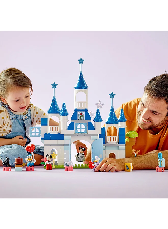LEGO DUPLO ǀ Disney 3in1 Magical Castle 10998 Building Toy Set for Family Group Play; Toddlers Aged 3 and up Join Mickey and Friends for Imagination Play on a Magical Adventure (160 Pieces) LEGO
