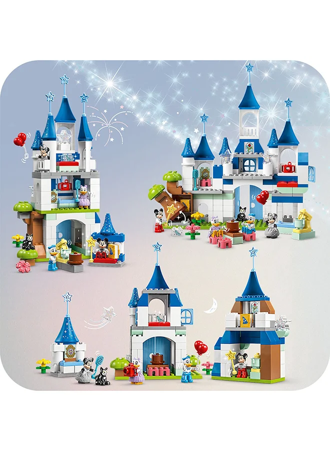 LEGO DUPLO ǀ Disney 3in1 Magical Castle 10998 Building Toy Set for Family Group Play; Toddlers Aged 3 and up Join Mickey and Friends for Imagination Play on a Magical Adventure (160 Pieces) LEGO
