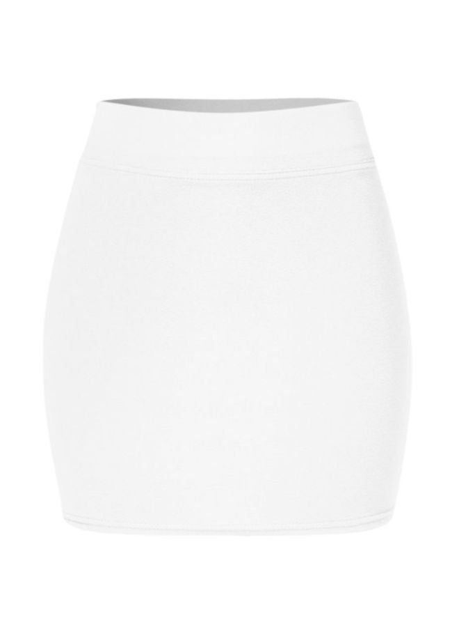 Women's Casual Stretchy Body con Pencil Mini Skirt Trendy Basic Simple Solid Color Stretchy Tube High Waist Skirts Fit Small to Medium No: 3319  - Image 3