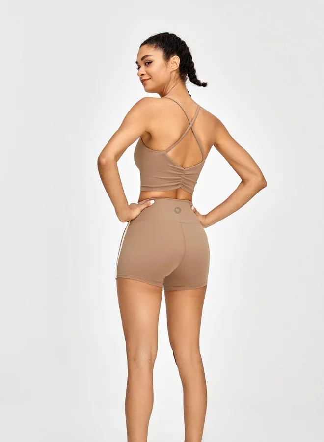 KAWN.YOGA Womens X Back Sports Bra