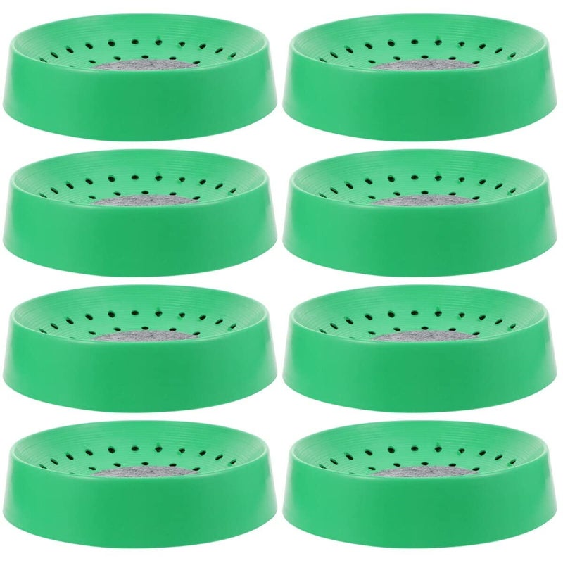 Green Plastic Bird Nest Holder for Pigeons Doves Quails Small Birds Pet Cage Accessory - Image 2