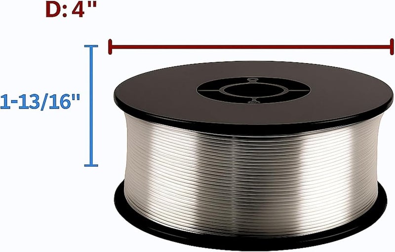 سلك لحام الألومنيوم MIG من نوع ER5356، مقاس 3/64 بوصة، لفة وزنها 1 رطل - Image 4